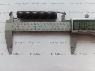 Пружина розтягування 2 х 13,8 х 100 (Артикул: R7603)