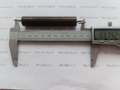 Пружина розтягування 1,5 х 15,3 х 111 (Артикул: R7616)