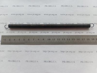 Пружина растяжения 1 х 8,2 х 185 (Артикул: R7622)