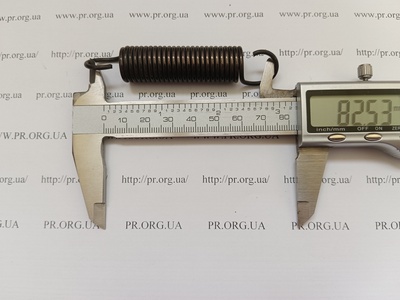 Пружина растяжения 2 х 16 х 82,5 (Артикул: R7632)