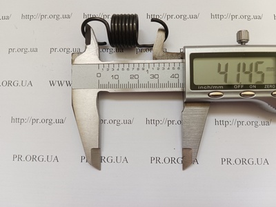 Пружина растяжения 1,8 х 17 х 41,5 (Артикул: R7634)