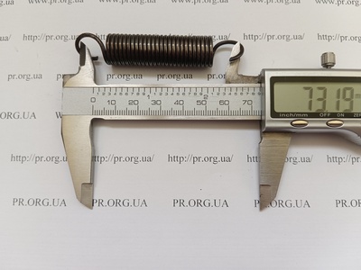 Пружина розтягування 1,8 х 14 х 73 (Артикул: R7635)