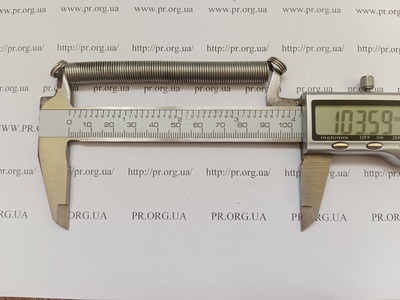 Пружина розтягування 1 х 9,8 х 103 (Артикул: R7642)