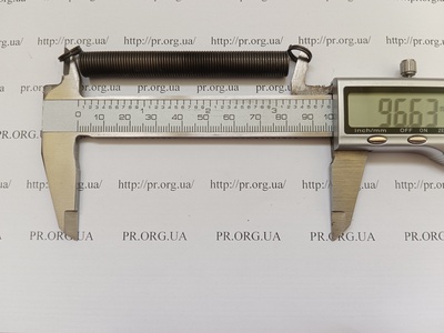 Пружина розтягування 1 х 10 х 96 (Артикул: R7643)