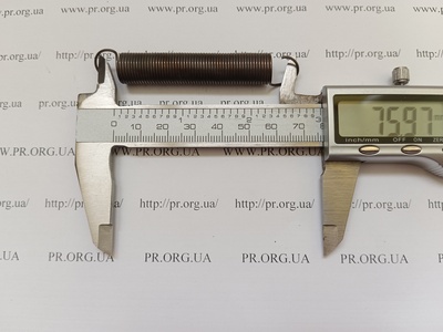 Пружина розтягування 1 х 11,7 х 76 (Артикул: R7644)
