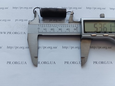 Пружина растяжения 1 х 12,2 х 53,5 (Артикул: R7651)