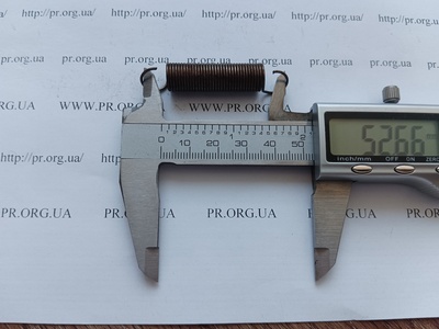 Пружина розтягування 1 х 10,4 х 52,5 (Артикул: R7652)