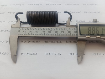 Пружина растяжения 2,5 х 22 х 89 (Артикул: R7655)