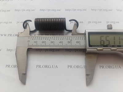 Пружина растяжения 2 х 15,8 х 65 (Артикул: R7660)
