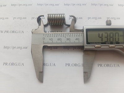 Пружина растяжения 2 х 14 х 44 (Артикул: R7662)