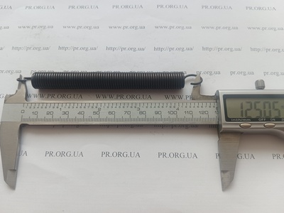 Пружина растяжения 1,5 х 12 х 125 (Артикул: R7663)