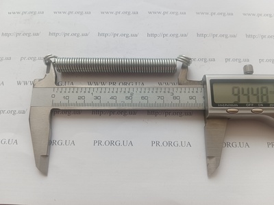 Пружина растяжения 1,5 х 10 х 94 (Артикул: R7664)