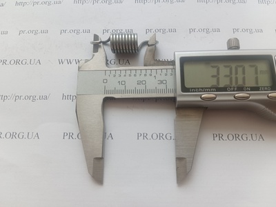 Пружина розтягування 1,5 х 10,5 х 33 (Артикул: R7665)