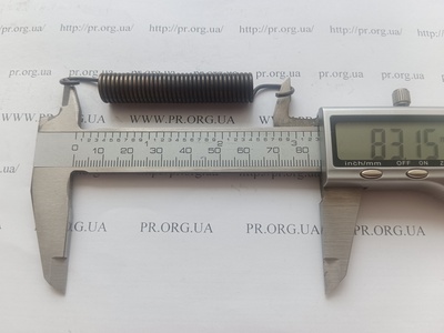 Пружина растяжения 1,5 х 11 х 83 (Артикул: R7667)