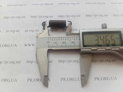 Пружина растяжения 1 х 8,7 х 34,5 (Артикул: R7671)