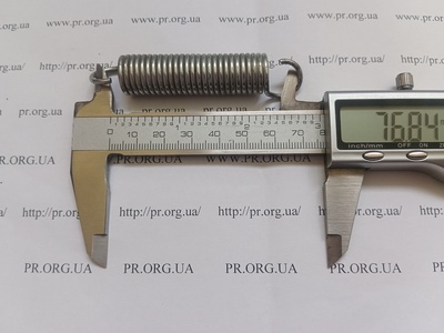 Пружина растяжения 2 х 15 х 76 (Артикул: R7683)