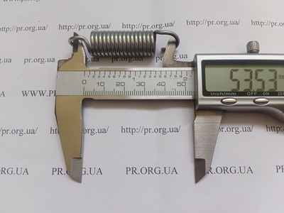 Пружина розтягування 2 х 13 х 54 (Артикул: R7684)