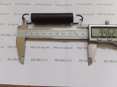 Пружина розтягування 2 х 17 х 95 (Артикул: R7687)