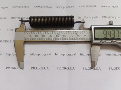 Пружина растяжения 2 х 17 х 94 (Артикул: R7688)