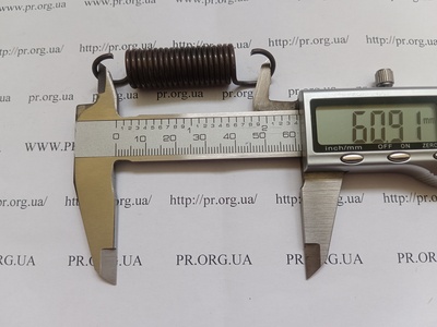 Пружина растяжения 1,8 х 14 х 61 (Артикул: R7700)