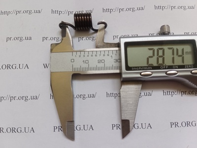 Пружина розтягування 1,6 х 11 х 29 (Артикул: R7703)