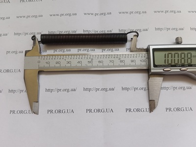Пружина розтягування 1,4 х 10,2 х 101 (Артикул: R7704)