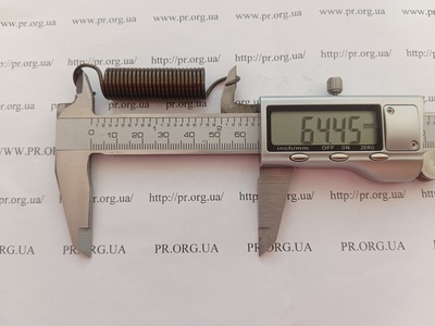Пружина розтягування 1,5 х 13,2 х 65 (Артикул: R7707)