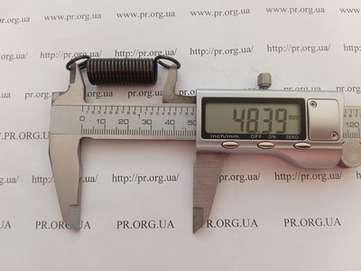 Пружина растяжения 1,5 х 12 х 48 (Артикул: R7708)