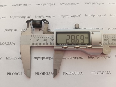 Пружина розтягування 1,5 х 11 х 28 (Артикул: R7711)