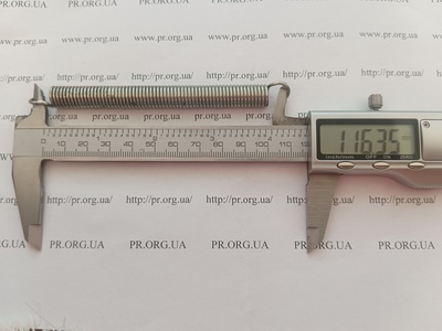 Пружина розтягування 1,5 х 10 х 116 (Артикул: R7712)