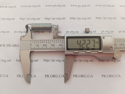 Пружина растяжения 1,2 х 10,3 х 42 (Артикул: R7715)