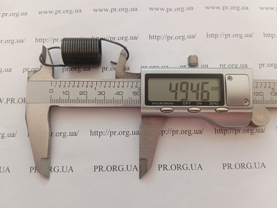 Пружина растяжения 1,2 х 16,5 х 48 (Артикул: R7716)