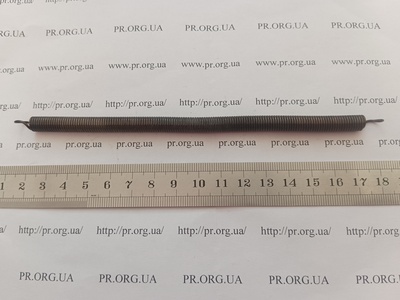 Пружина розтягування 1 х 7,2 х 165 (Артикул: R7722)