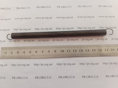 Пружина розтягування 1 х 10 х 172 (Артикул: R7723)