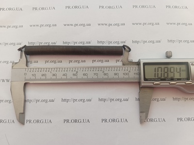 Пружина растяжения 1 х 9,8 х 108 (Артикул: R7725)