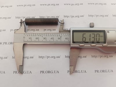 Пружина розтягування 1 х 10 х 61 (Артикул: R7729)