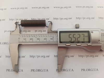 Пружина растяжения 1 х 10,3 х 55 (Артикул: R7730)