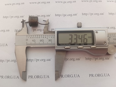 Пружина растяжения 1 х 13 х 33 (Артикул: R7733)
