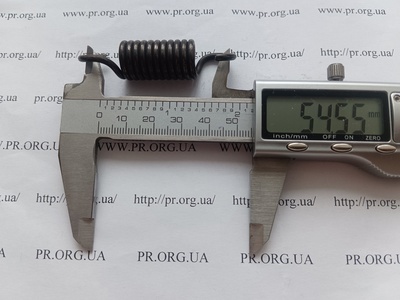 Пружина розтягування 2,5 х 15 х 54 (Артикул: R7738)