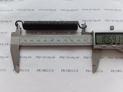 Пружина растяжения 2 х 14 х 107 (Артикул: R7740)