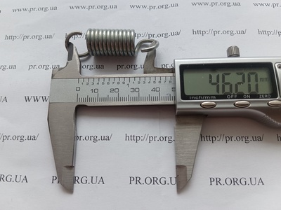 Пружина розтягування 2 х 14 х 46 (Артикул: R7742)