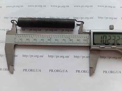Пружина розтягування 1,5 х 14 х 102 (Артикул: R7744)