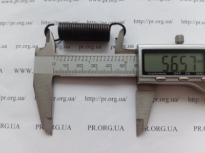 Пружина растяжения 1,5 х 13 х 56 (Артикул: R7745)