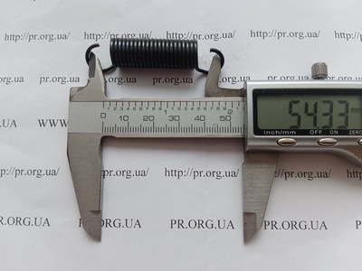 Пружина растяжения 1,5 х 12 х 54 (Артикул: R7746)