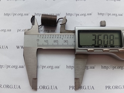Пружина растяжения 1,2 х 12,5 х 36 (Артикул: R7750)