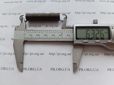Пружина растяжения 1 х 10 х 63 (Артикул: R7752)