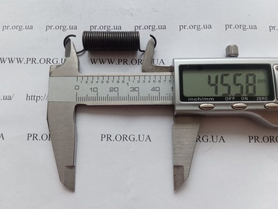 Пружина растяжения 1 х 10 х 45 (Артикул: R7755)