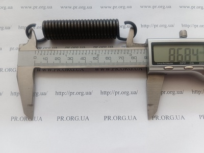 Пружина растяжения 2,5 х 16,2 х 86,5 (Артикул: R7761)