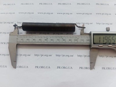 Пружина розтягування 2 х 15 х 119 (Артикул: R7772)