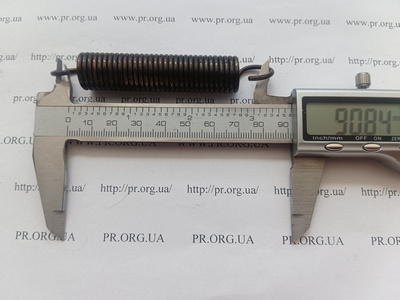 Пружина растяжения 2 х 15,7 х 91 (Артикул: R7773)